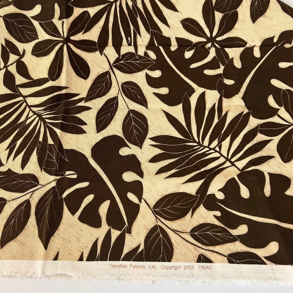 Vintage Hawaiian Barkcloth Fabric 55